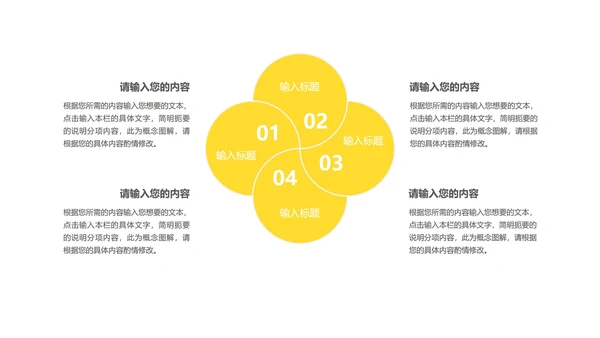 小清新黄色学校教育培训规划PPT模板