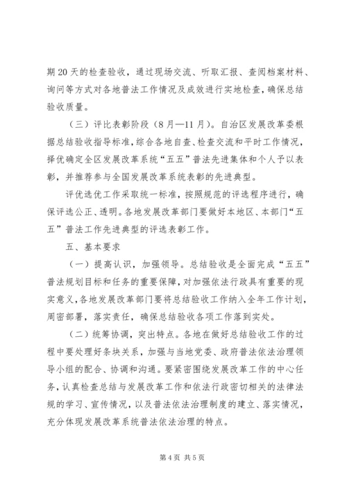 五五普法总结验收工作方案.docx