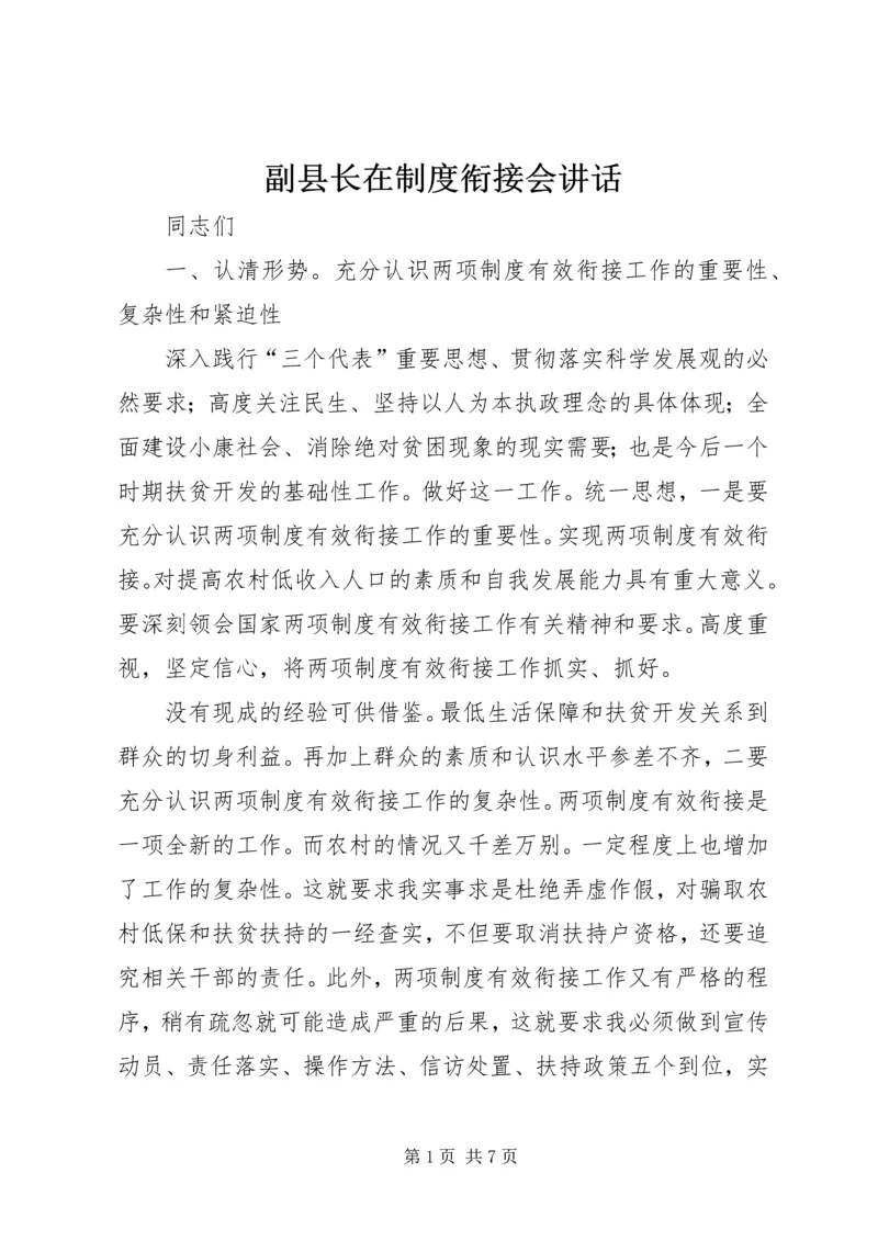 副县长在制度衔接会讲话_1.docx