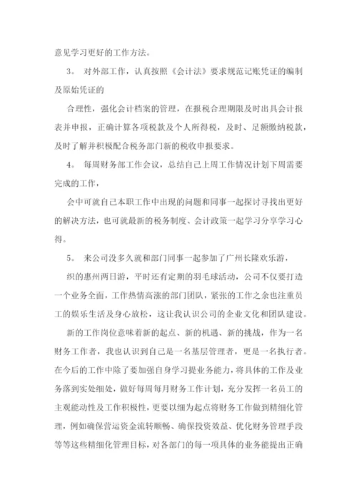 半年试用期的工作总结五篇.docx