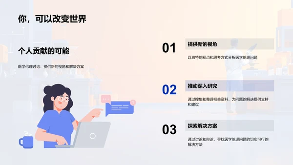 医学伦理问题解析PPT模板
