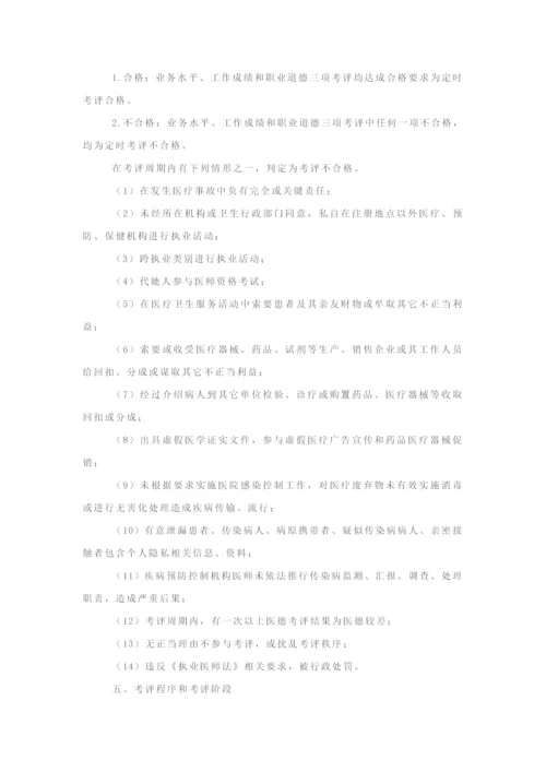 市医师定期考核工作实施专业方案.docx