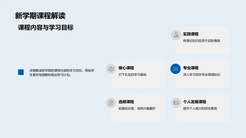 新学期学习活动计划