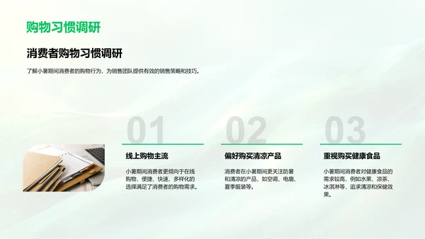 小暑营销培训PPT模板