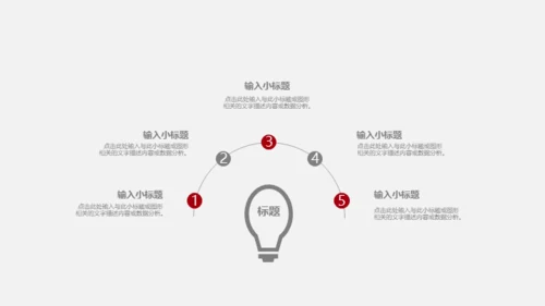 计划经济增长趋势通用PPT模板