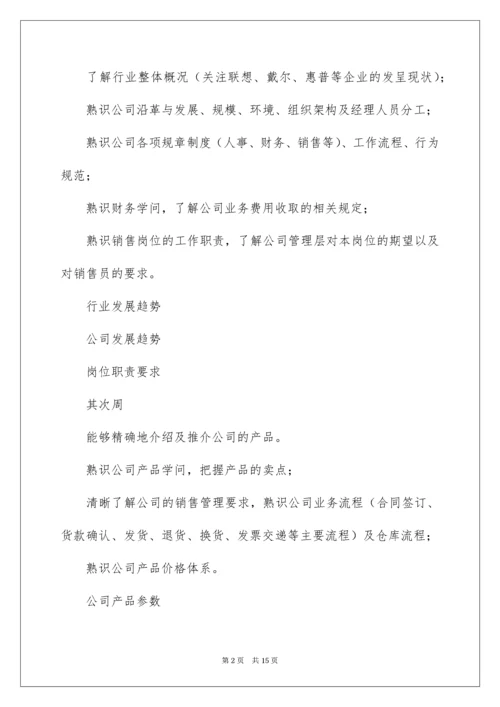 销售试用期工作计划.docx