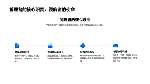 管理与演讲技巧培训PPT模板