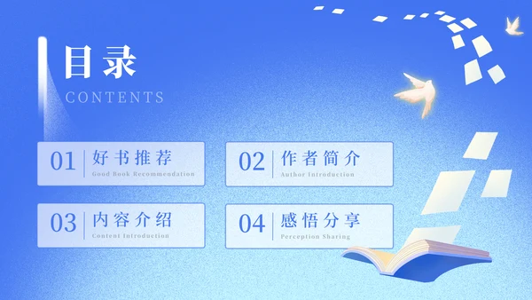 校园教育世界读书日好书分享通用PPT