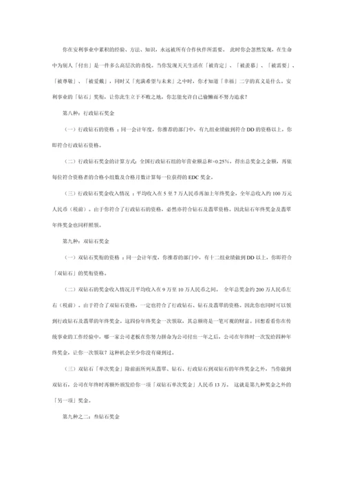 安利奖金制度详细解析.docx