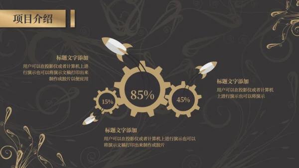 商务黑金奢华风融资商业计划书通用PPT模板