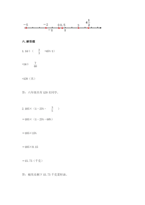 六年级下册数学期末测试卷含完整答案【考点梳理】.docx