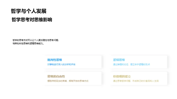 哲学世界的探秘