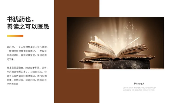 简约枫叶读书分享会阅读分享读书心得教育培训课件ppt模板