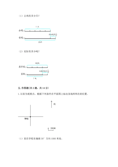 人教版六年级上册数学 期中测试卷及参考答案（培优a卷）.docx