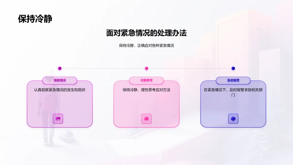 校园安全知识讲座PPT模板