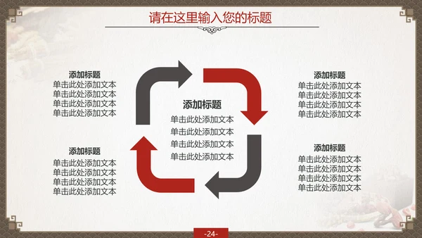 传统中国风中药药材老中医PPT模板