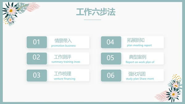 极简水彩风青春期早恋主题教育PPT动态模板