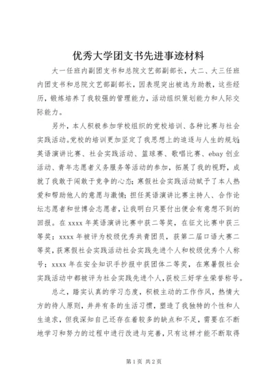 优秀大学团支书先进事迹材料 (3).docx