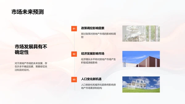 房产市场分析报告PPT模板