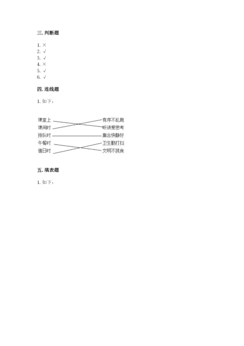 部编版四年级上册道德与法治期中测试卷附完整答案【名师系列】.docx