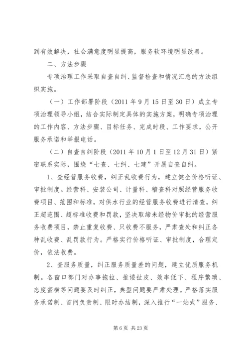 行风专项治理实施方案.docx