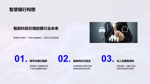 银行年度业务汇报PPT模板