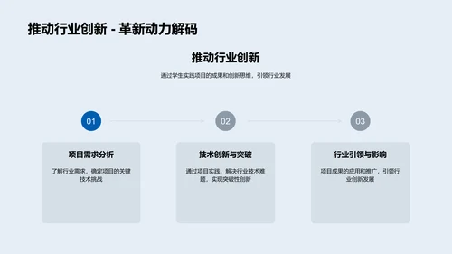 工程项目学术答辩PPT模板