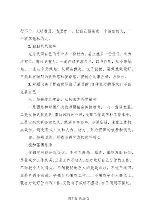 公司领导班子建设的做法和经验 (6).docx