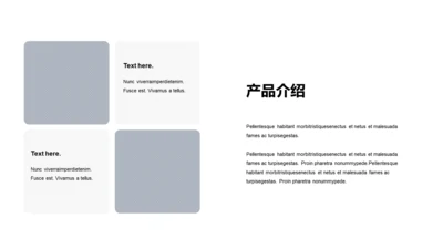 扁平PPT产品介绍