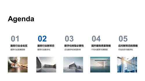 服务业数字化转型培训PPT模板