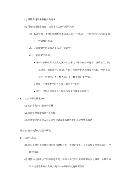 2023年杨善华西方社会学理论考研笔记.docx