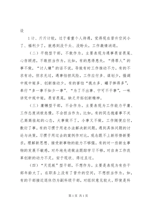 关于激励干部担当作为的思考.docx