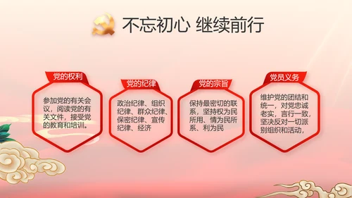党支部选举换届大会年终工作总结PPT