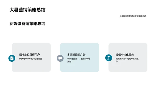 大暑季新媒营销解读