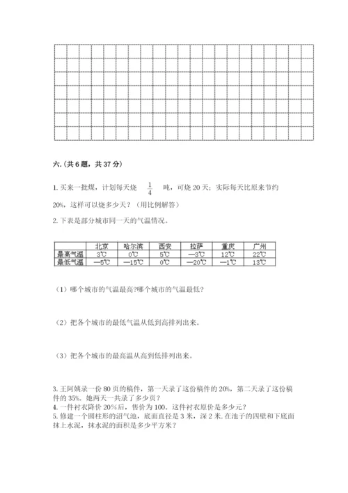 洛阳市小学数学小升初试卷（实用）.docx
