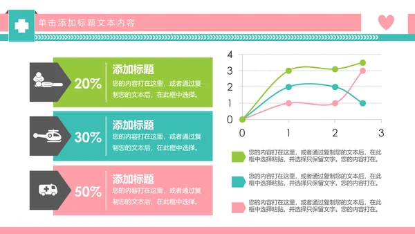 爱心呵护医疗护理医药医院护士述职报告PPT