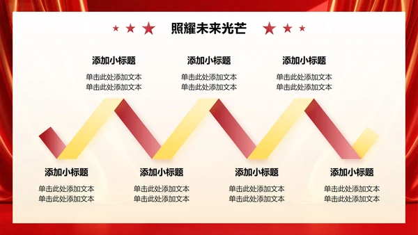 红色党政风红星照耀中国读书笔记分享PPT模板