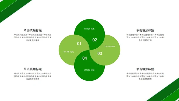 绿色简约几何形状教学教育培训PPT模板