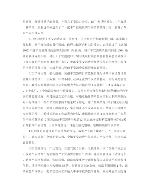 精编之乡镇年安全生产工作参考总结范文.docx