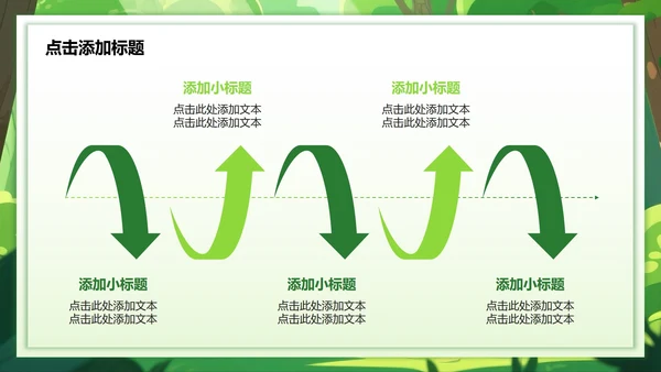 绿色小清新风暑假安全教育主题PPT模板