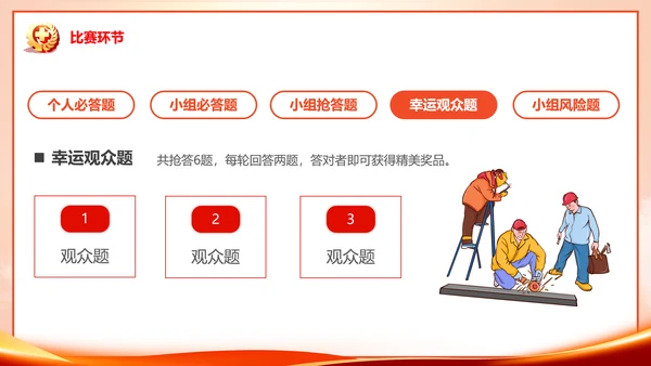 安全生产月知识竞赛PPT模板