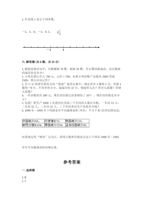 北师大版六年级下册数学期末测试卷附完整答案（易错题）.docx