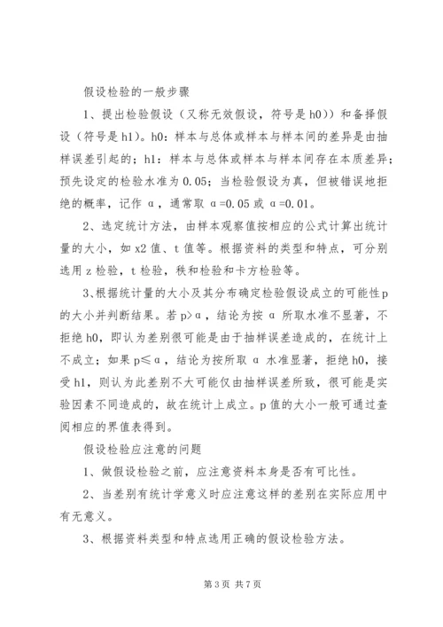 数理统计学习感想.docx