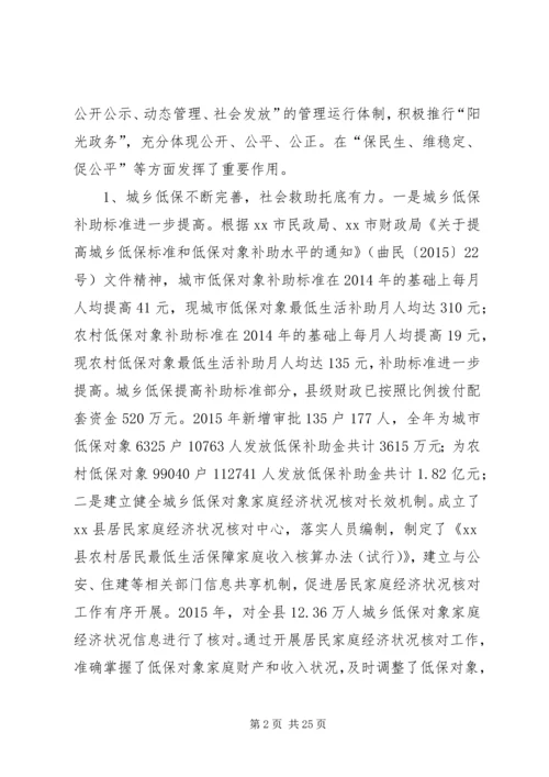 乡镇民政局年度重点项目工作总结暨工作计划.docx