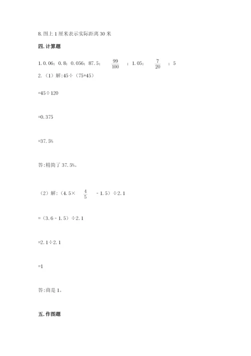 小学六年级下册数学期末卷【研优卷】.docx