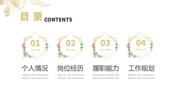 互联网优秀个人竞聘简历PPT