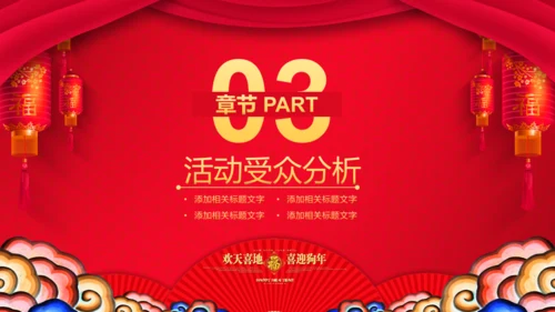 闹元宵联欢晚会活动策划通用PPT模板