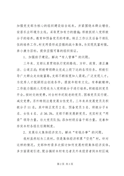 村支书工作计划汇报 (3).docx