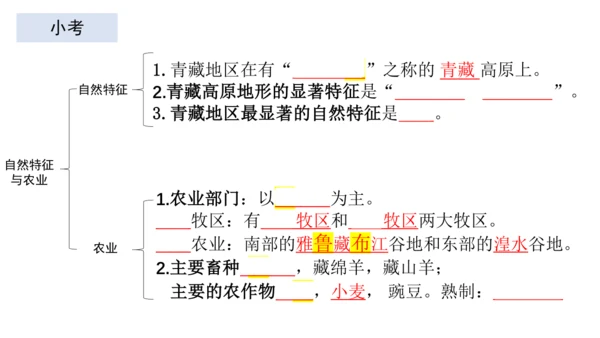 八下：青藏地区（一轮复习课件29张）（人教版）