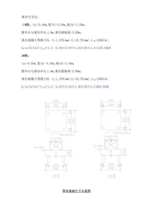 塔吊基础设计及施工方案.docx